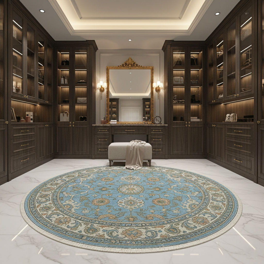 ELAVONIA - Hand Knotted Oushak Carpet